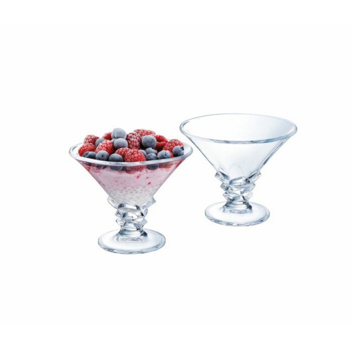 Dessert bowl transparent glass Ø 12.5 cm Palmier Arcoroc