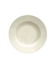Soup plate round ivory porcelain Ø 23 cm Rondo Rak