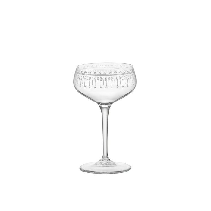 Cocktail glass 25 cl Novecento Art Deco Bormioli Rocco