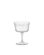 Fizz cocktail glass 22 cl Novecento Art Deco Bormioli Rocco