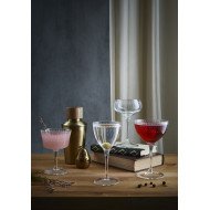 Fizz cocktail glass 22 cl Novecento Art Deco Bormioli Rocco