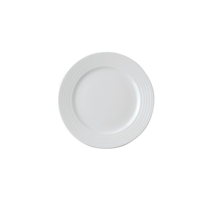Dinner plate round ivory porcelain Ø 21 cm Rondo Rak