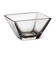 Dish square transparent glass 8 cm Torcello Vidivi