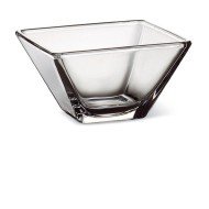 Dish square transparent glass 8 cm Torcello Vidivi