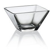 Dish square transparent glass 14 cm Torcello Vidivi