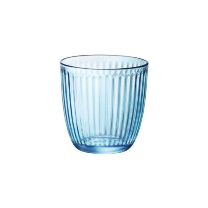 TUMBLER  LIVELY BLUE 29CL LINE WATER