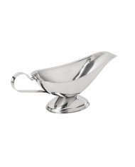 Sauce boat oval stainless steel Ø 9.9 cm