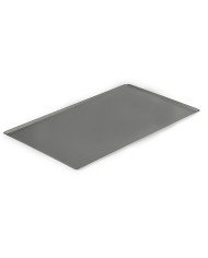 Metal patisserie sheet not perforated aluminium GN 2/1 65x53 cm 2 mm not oblique edges De Buyer