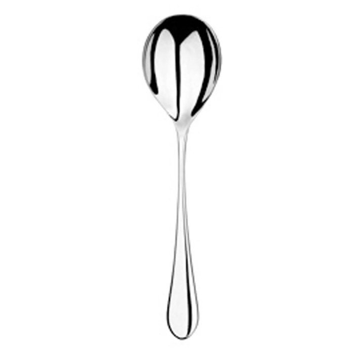 SOUP SPOON ROUND THICK. 5.3MM STAINLESS STEEL MULBERRY STUDIO WILLIAM