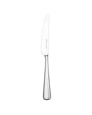 DESSERT KNIFE SOLID hANDLE THICK. 4.5MM STAINLESS STEEL MAHOGANY STUDIO WILLIAM