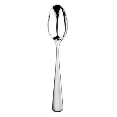 DESSERT SPOON THICK. 4.5MM STAINLESS STEEL MAHOGANY STUDIO WILLIAM