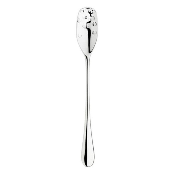 SENSORY RAIN DROPS TEXTURE SPOON THICK. 5.3MM STAINLESS STEEL MULBERRY STUDIO WILLIAM