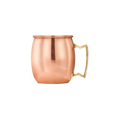 MULE MUG COPPER PLATED WITH BRASS HANDLE 53CL MOSCOW