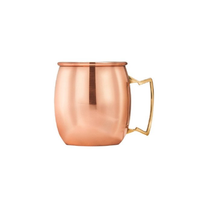 MULE MUG COPPER PLATED WITH BRASS HANDLE 53CL MOSCOW