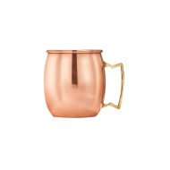 MULE MUG COPPER PLATED WITH BRASS HANDLE 53CL MOSCOW