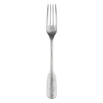 DESSERT FORK THICK. 3.5MM STAINLESS STEEL FIDDLE VINTAGE CHARINGWORTH