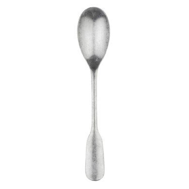 COFFEE SPOON THICK. 3.5MM STAINLESS STEEL FIDDLE VINTAGE CHARINGWORTH