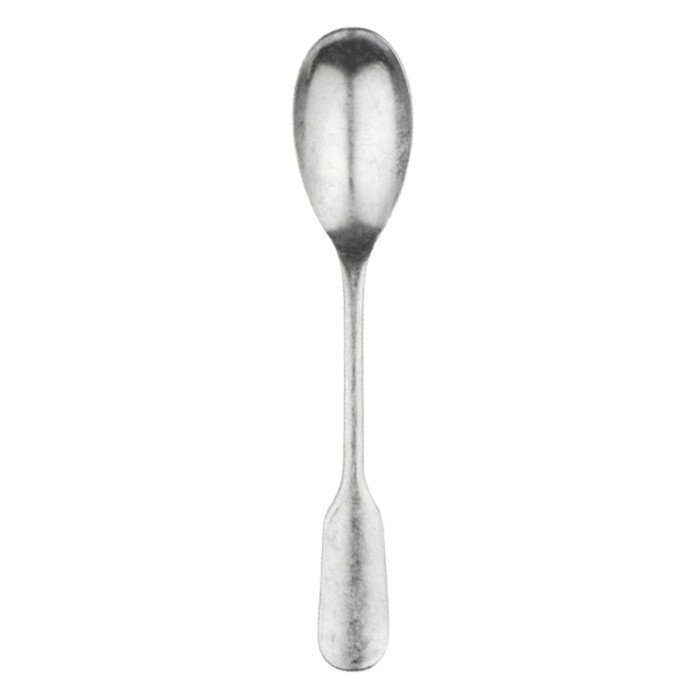 SOUP SPOON THICK. 3.5MM STAINLESS STEEL FIDDLE VINTAGE CHARINGWORTH