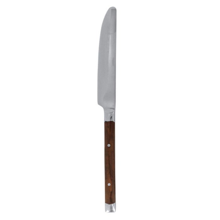 TABLE KNIFE SOLID HANDLE THICK. 3.8MM STAINLESS STEEL RUSTIC ETERNUM