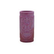 TIKI MUG PINK 40CL SKULL/PINEAPPLE PORCELAIN