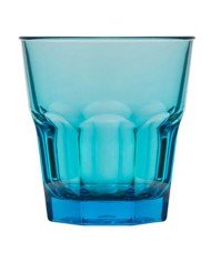 TUMBLER AQUA BLUE 35CL POLYCARBONATE ROCK DOF POLYSAFE