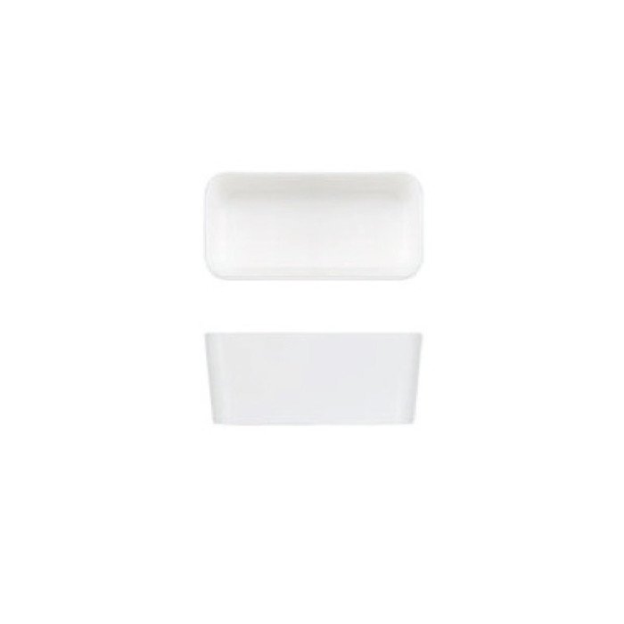 BENTO MEDIUM INSERT WHITE BAMBOO MELAMINE TOKYO CREATIVE