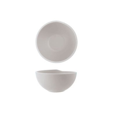 MEDIUM BOWL ROUND MATT WHITE Ø15.5CM H7.5CM 65CL MELAMINE COPENHAGEN CREATIVE