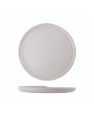 SIDE PLATE ROUND MATT WHITE Ø22.5CM H2.5CM MELAMINE COPENHAGEN CREATIVE