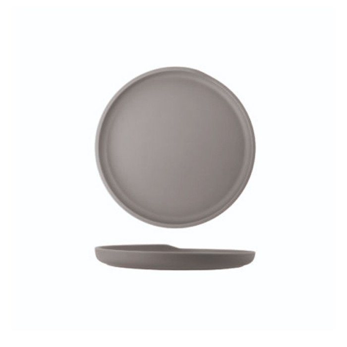 SIDE PLATE ROUND SAND BROWN Ø22.5CM H2.5CM MELAMINE COPENHAGEN CREATIVE