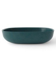 PASTA BOWL ROUNDED SQUARE BLUE ABYSS BAMBOO FIBREWARE EAT GUSTO NAT SPIRIT