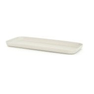 TRAY RECTANGULAR WHITE L32 X W14 X H2CM BAMBOO FIBREWARE EAT FRESO NAT SPIRIT