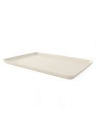 TRAY RECTANGULAR WHITE L45 X W33 X H2CM BAMBOO FIBREWARE EAT FRESO NAT SPIRIT