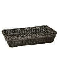 BUFFET BASKET GN 1/3-65 BLACK L32.5XW17.5CXH6.5CM POLYPRO/SST