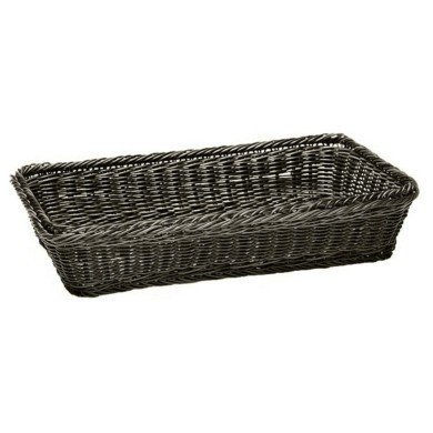 BUFFET BASKET GN 1/3-65 BLACK L32.5XW17.5CXH6.5CM POLYPRO/SST