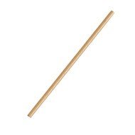 Pack of 250 straws kraft paper Ø 0.6 cm 19.7 cm Earth Essentials (250 units)