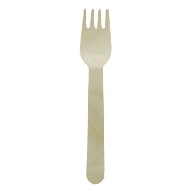 Pack of 100 forks Earth Essentials (100 units)