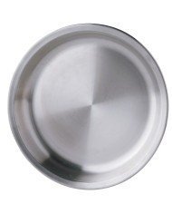 Seafood platter round grey stainless steel Ø 28 cm Lacor