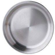 Seafood platter round grey stainless steel Ø 28 cm Lacor