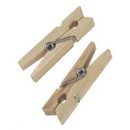 Mini clothes pegs 3.5x1x0.7 cm Solia  (200 pieces)