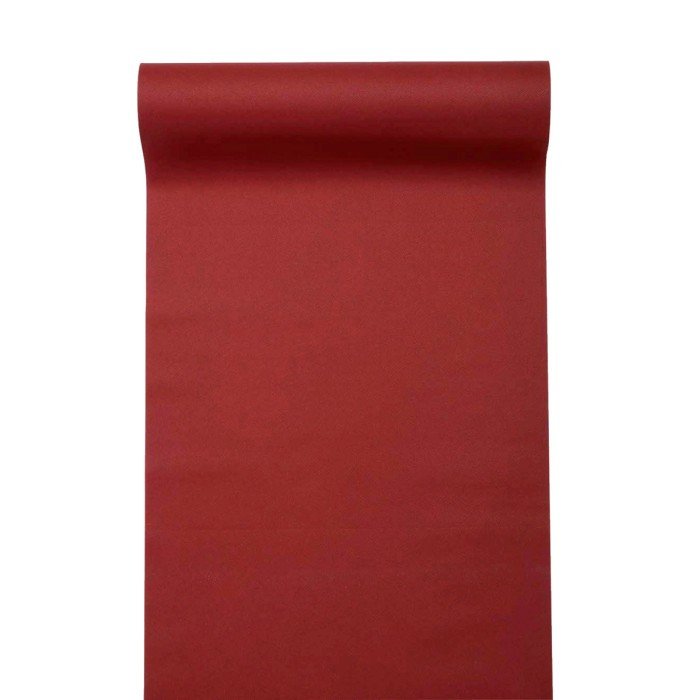 Table runner roll burgundy non-woven 0.4x24 m Lisah Pro.mundi