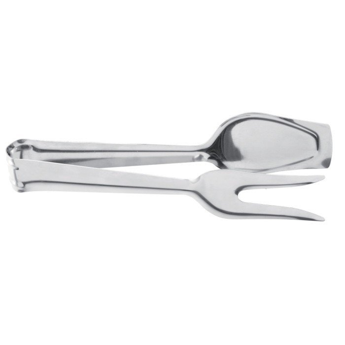 Serving tongs stainless steel 21 cm