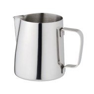 Milk jug round grey 18/10 60 cl Ø 8.8 cm Cafeterie Inox Pro.mundi
