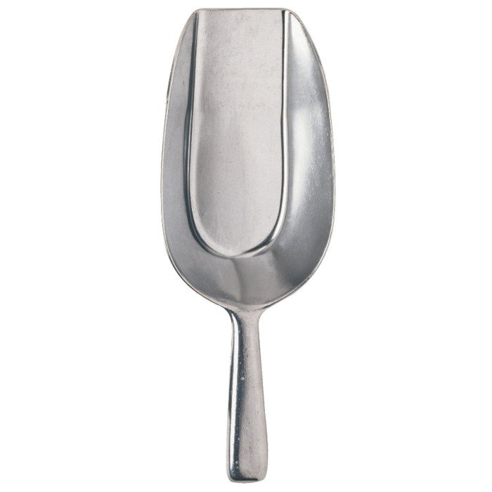 Ingredient scoop aluminium 18x6.6 cm 11.3 cl