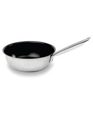 SAUTE PAN CONICAL NONSTICK ROUND Ø16CM 1.2L STAINLESS STEEL QUALIPLUS PRO.COOKER