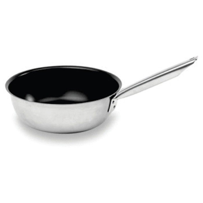 SAUTE PAN CONICAL NONSTICK ROUND Ø16CM 1.2L STAINLESS STEEL QUALIPLUS PRO.COOKER