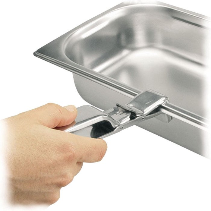 Dish clamp stainless steel 19 cm Lacor