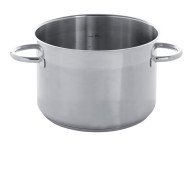 Braising pan stainless steel Without release liner Without cover Ø 36 cm 21 cm 21.3 L Qualiplus Pro.cooker