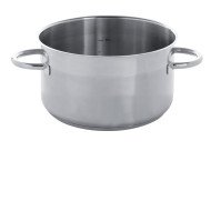 Cooking pot stainless steel Without release liner Without cover Ø 36 cm 14 cm 14.2 L Qualiplus Pro.cooker