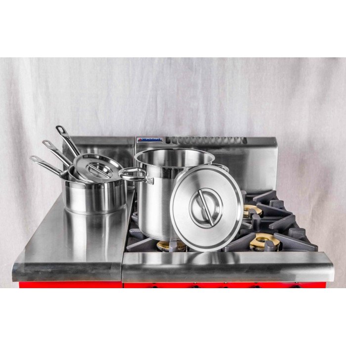 Stock pot stainless steel Without release liner Without cover Ø 28 cm 28 cm 17 L Qualiplus Pro.cooker