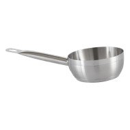 Conical sauté pan stainless steel Ø 24 cm 8 cm 3.6 L Qualiplus Pro.cooker